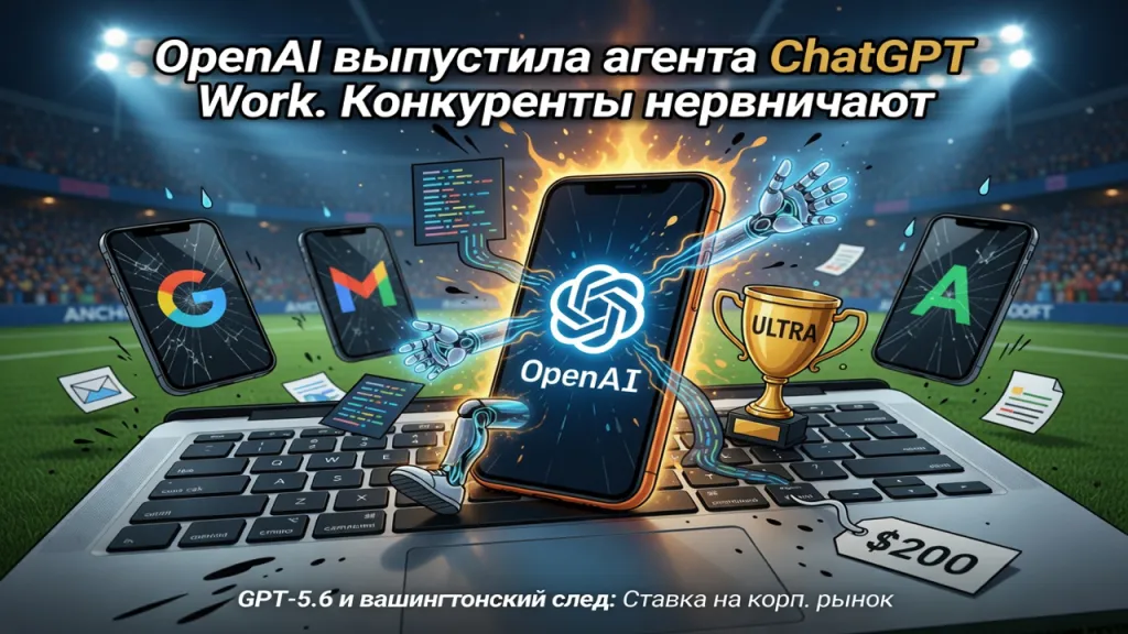 OpenAI выпустила агента ChatGPT Work. Конкуренты нервничают